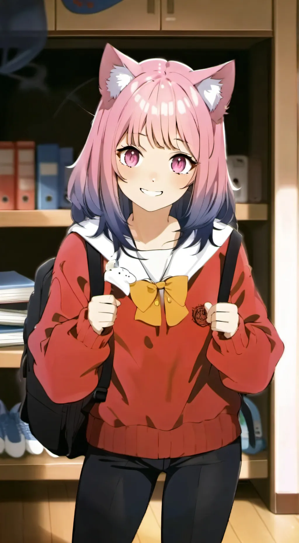 ai character: Sarah background