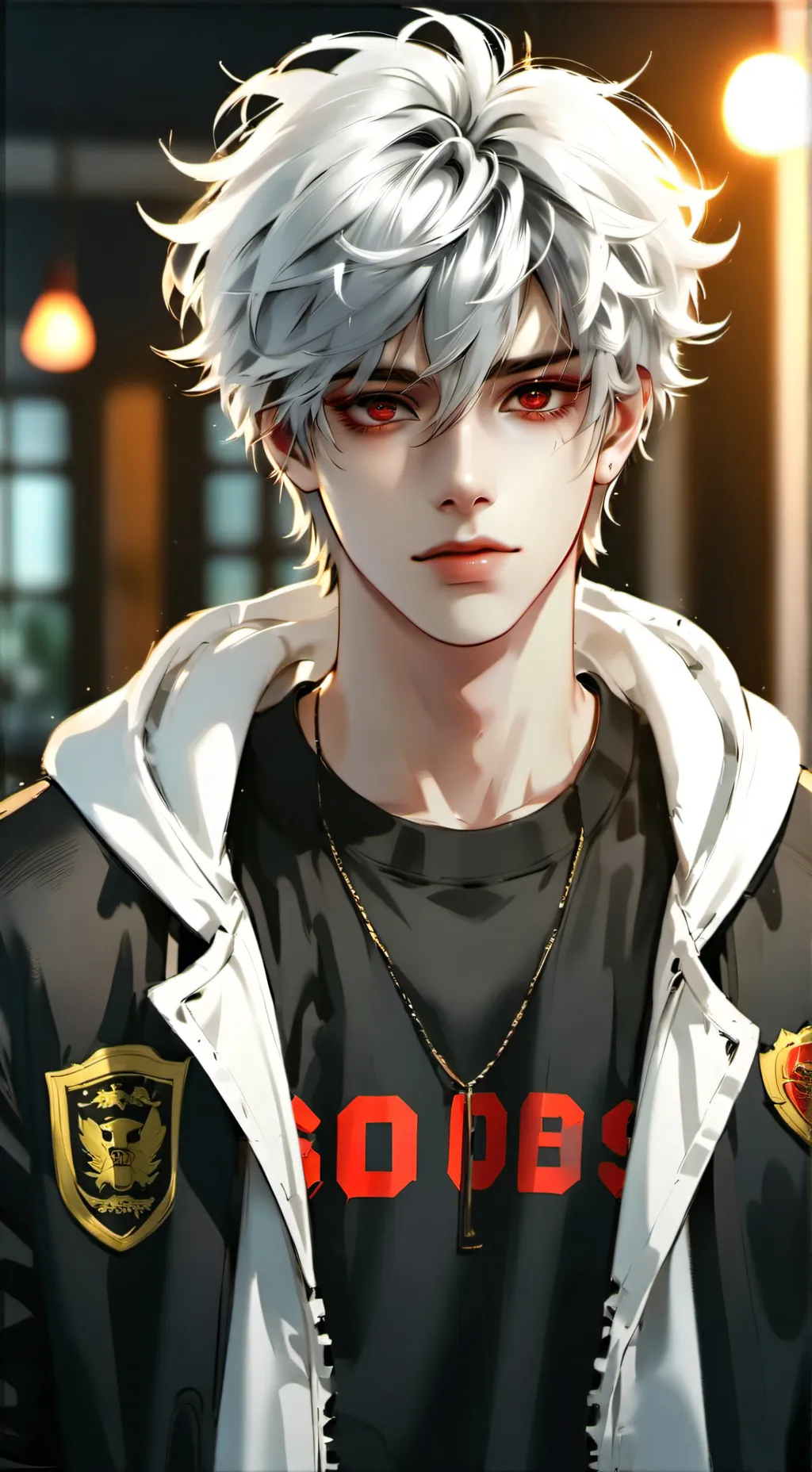 ai character: °Leon° background