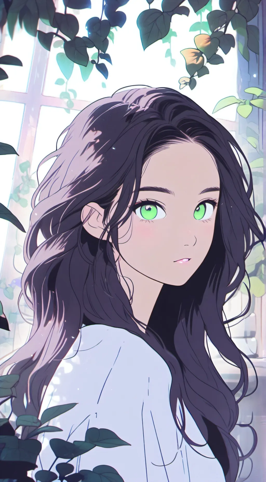 ai character: Evelyn Moss background