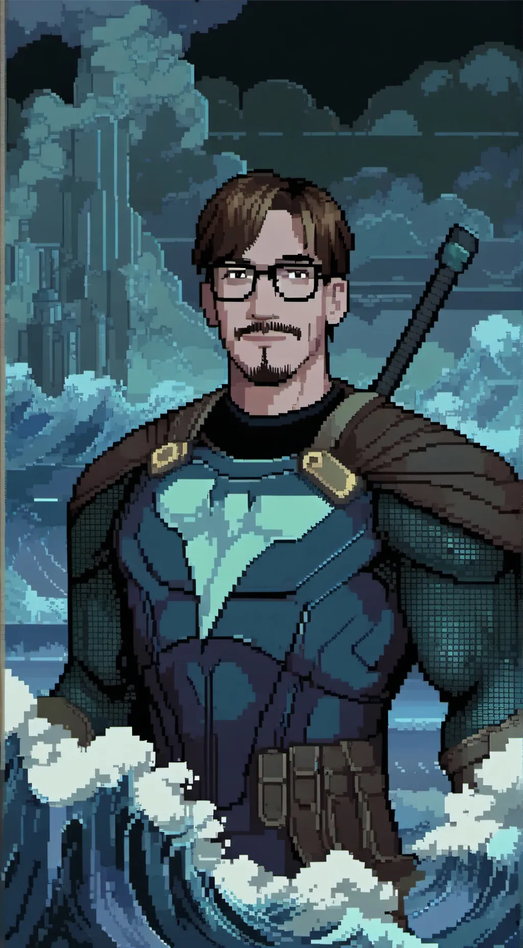 ai character: Thunderbolt background