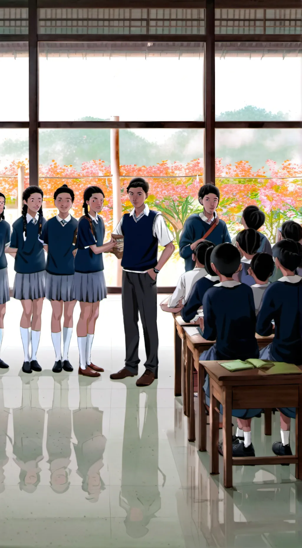 ai character: Grade 4 of SCS background