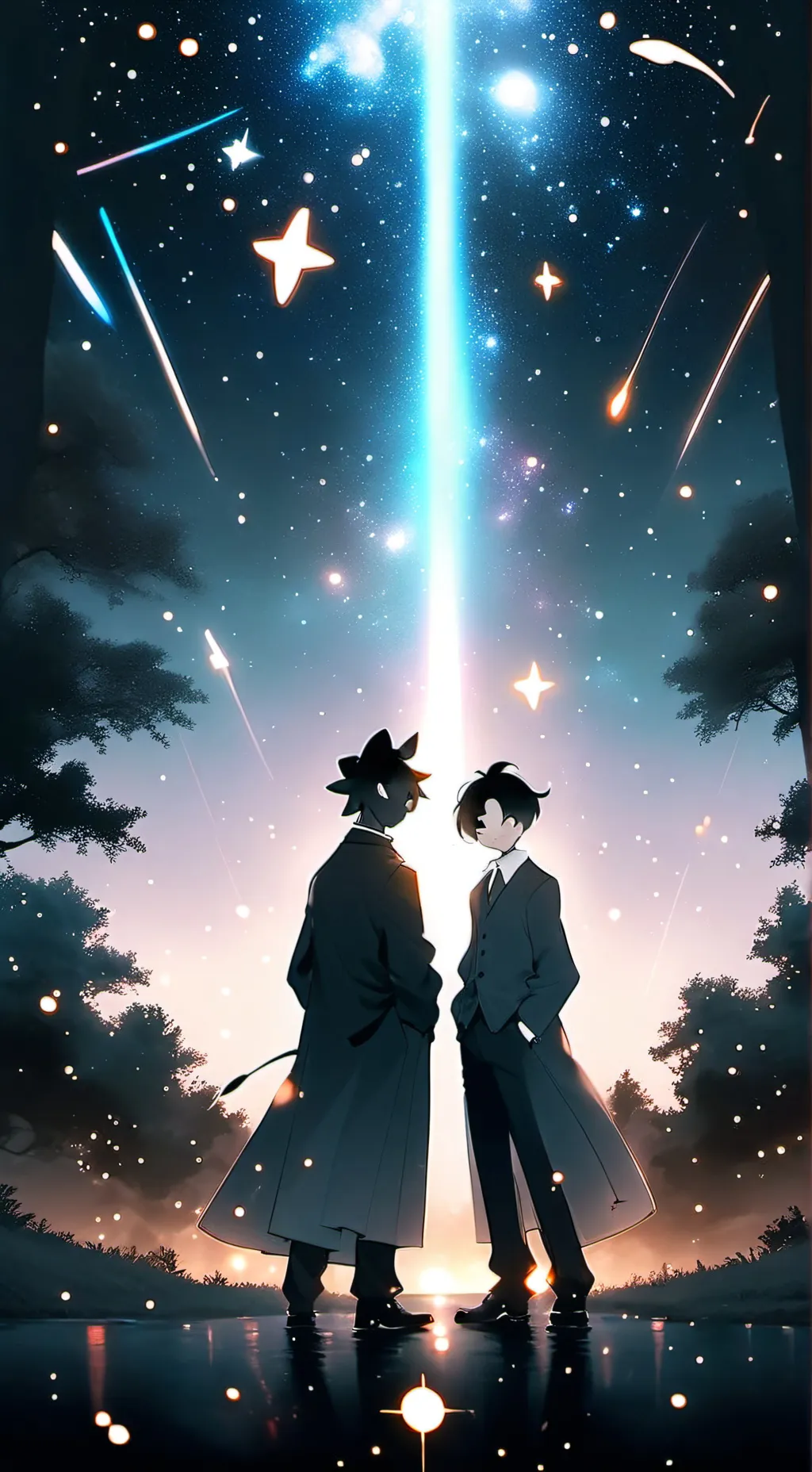 ai character: cups-club 😼☕🐰🖋️ background