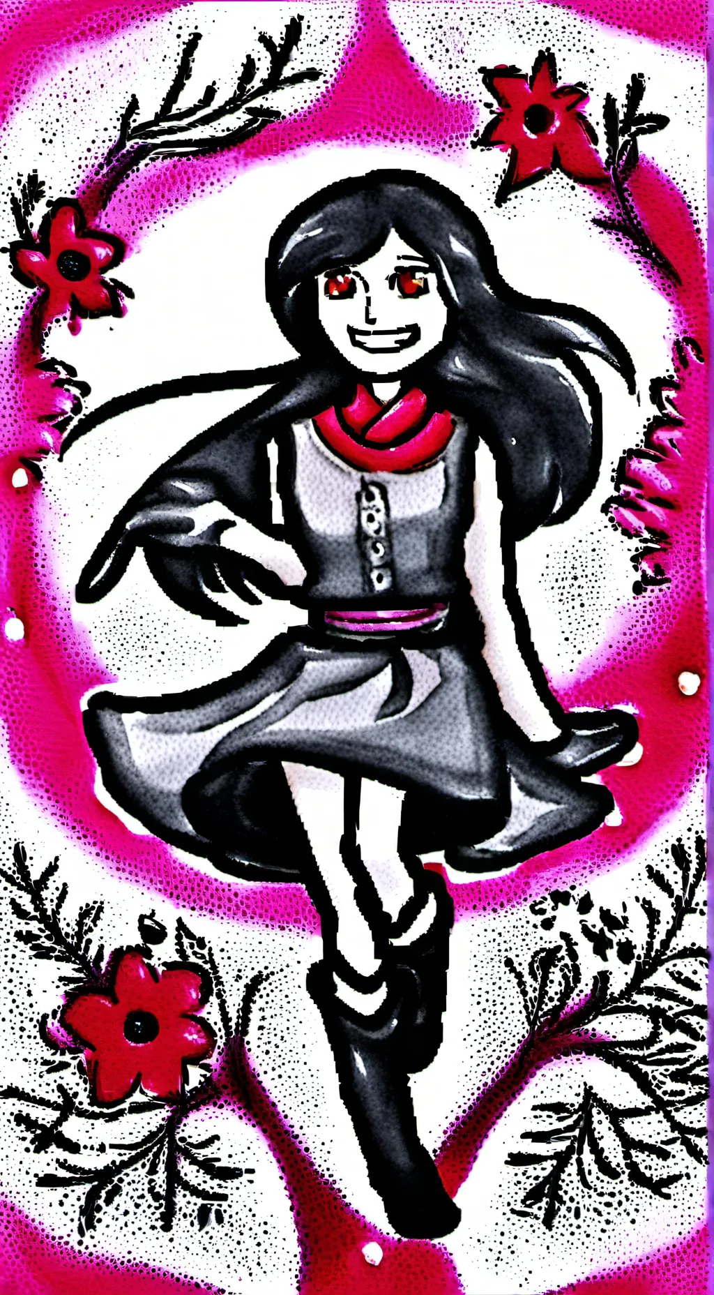 ai character: Akane background