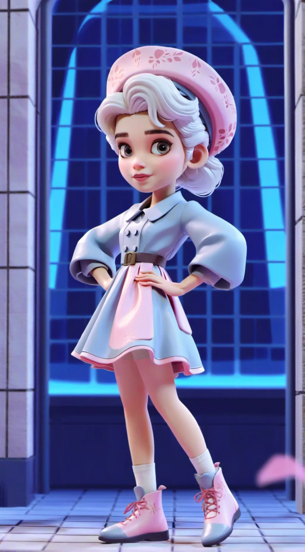 ai character: Decendences  background