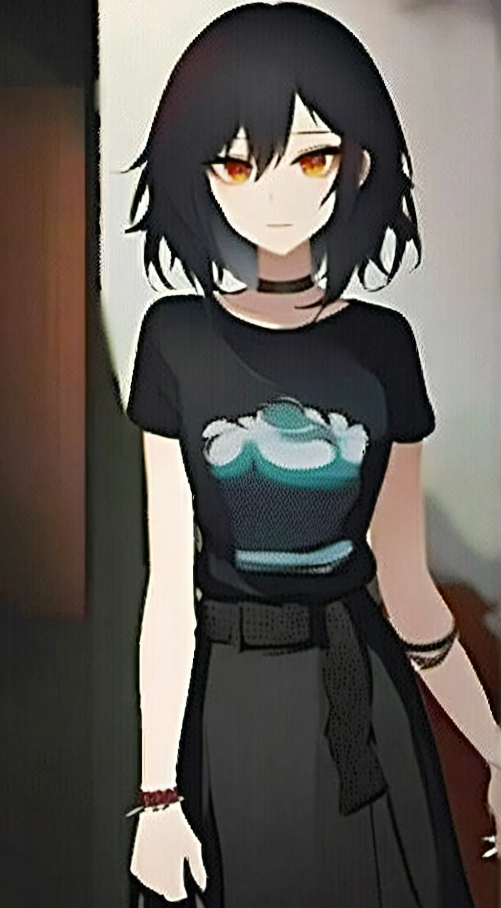 ai character: kithy  background