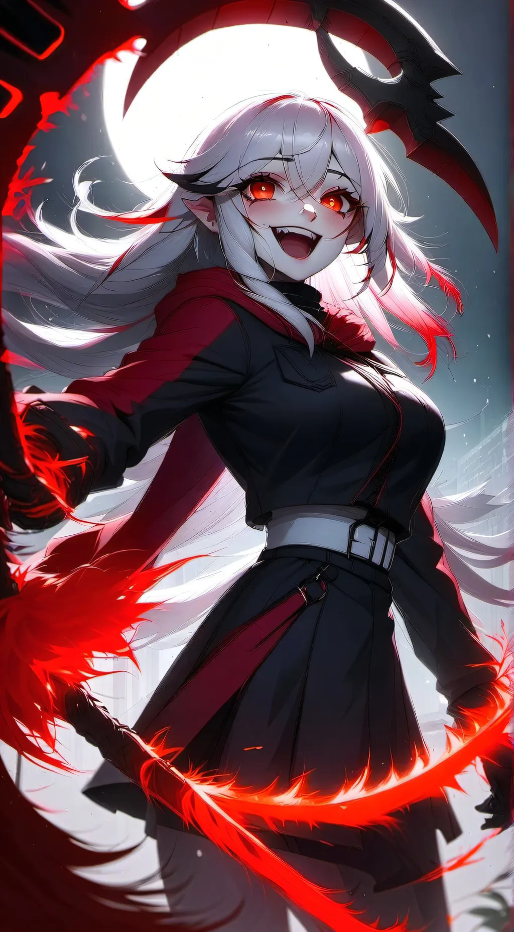 ai character: Элиза  background