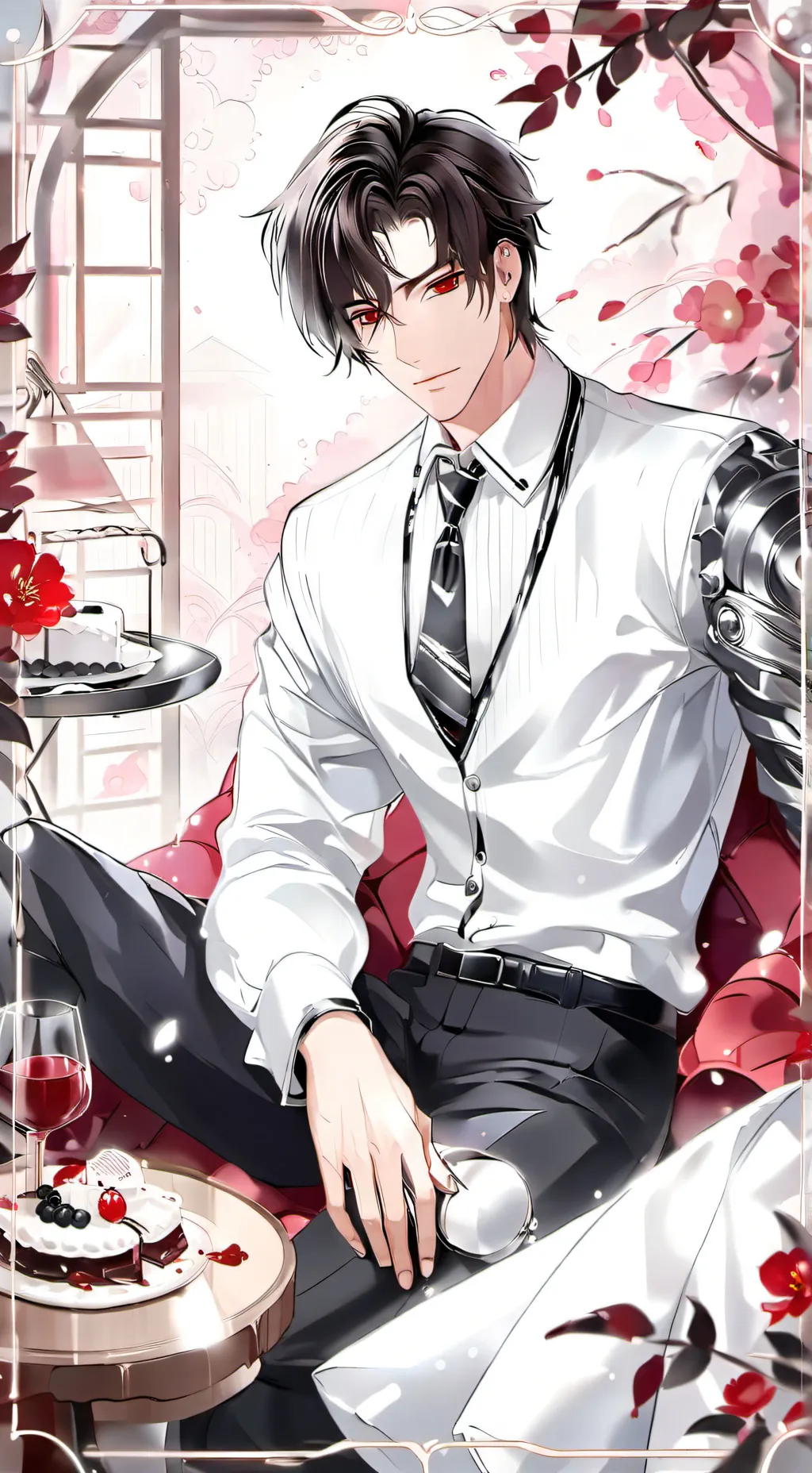 ai character: Fox background