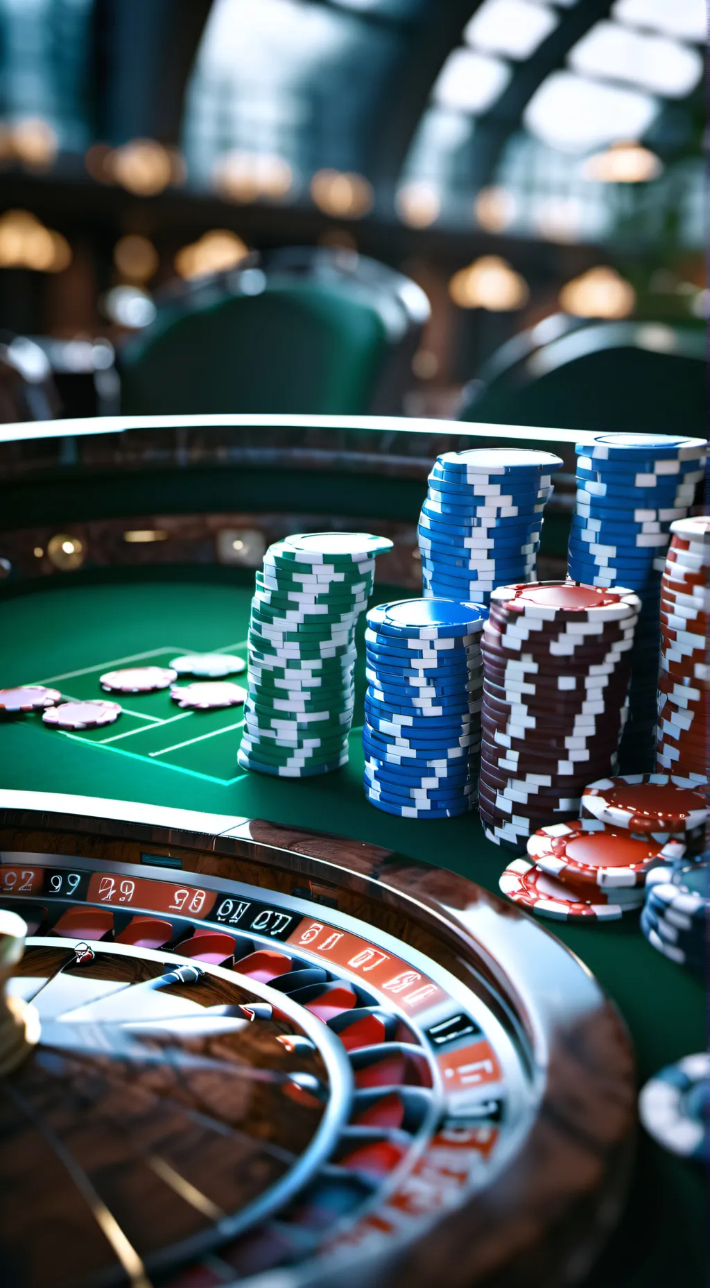 ai character: Cursed Casino background