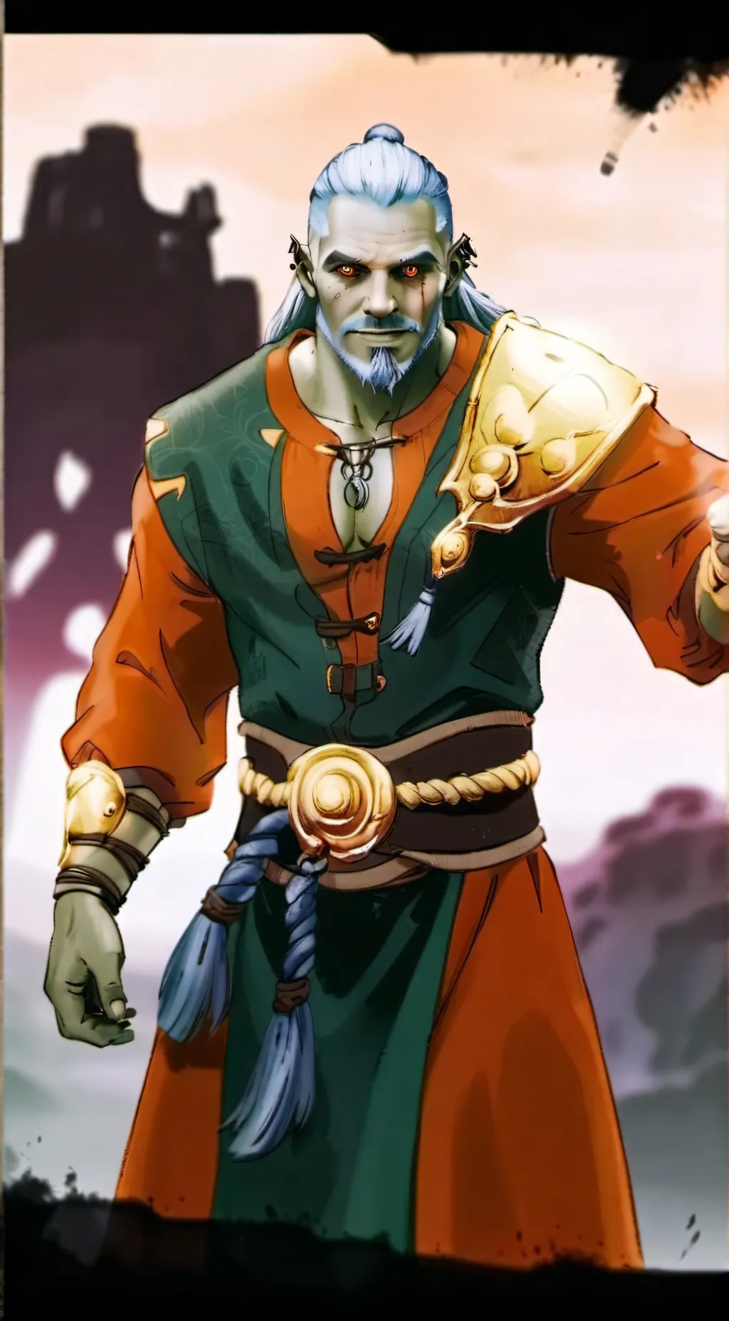 ai character: Gurak background