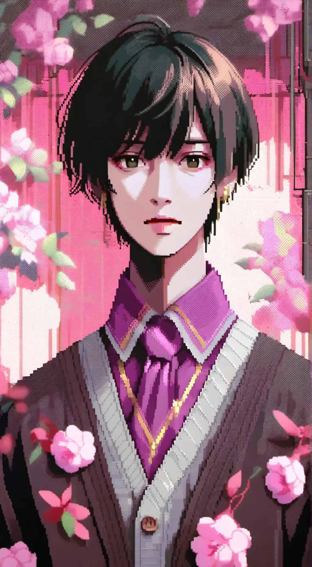 ai character: Leon background