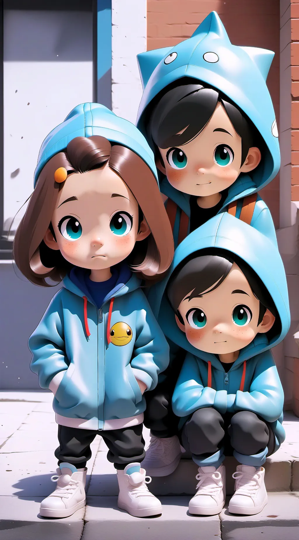 ai character: Friends background