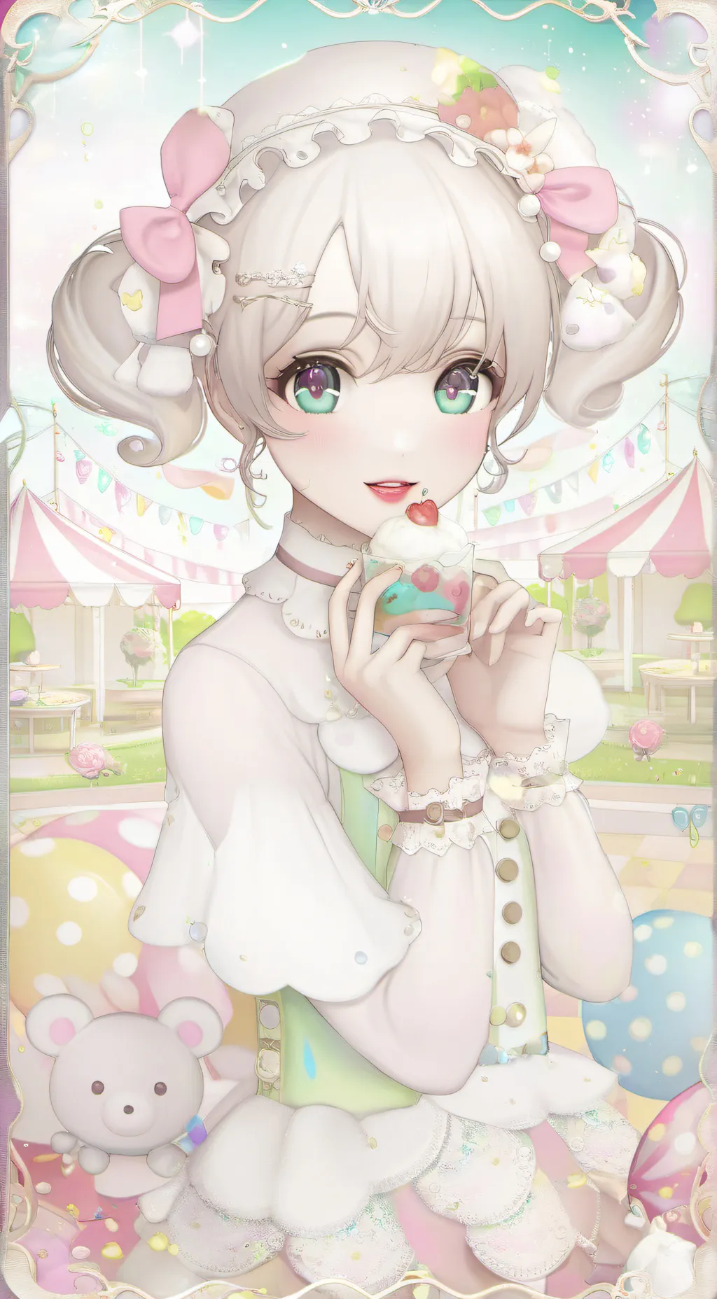 ai character: Pomni and jax background