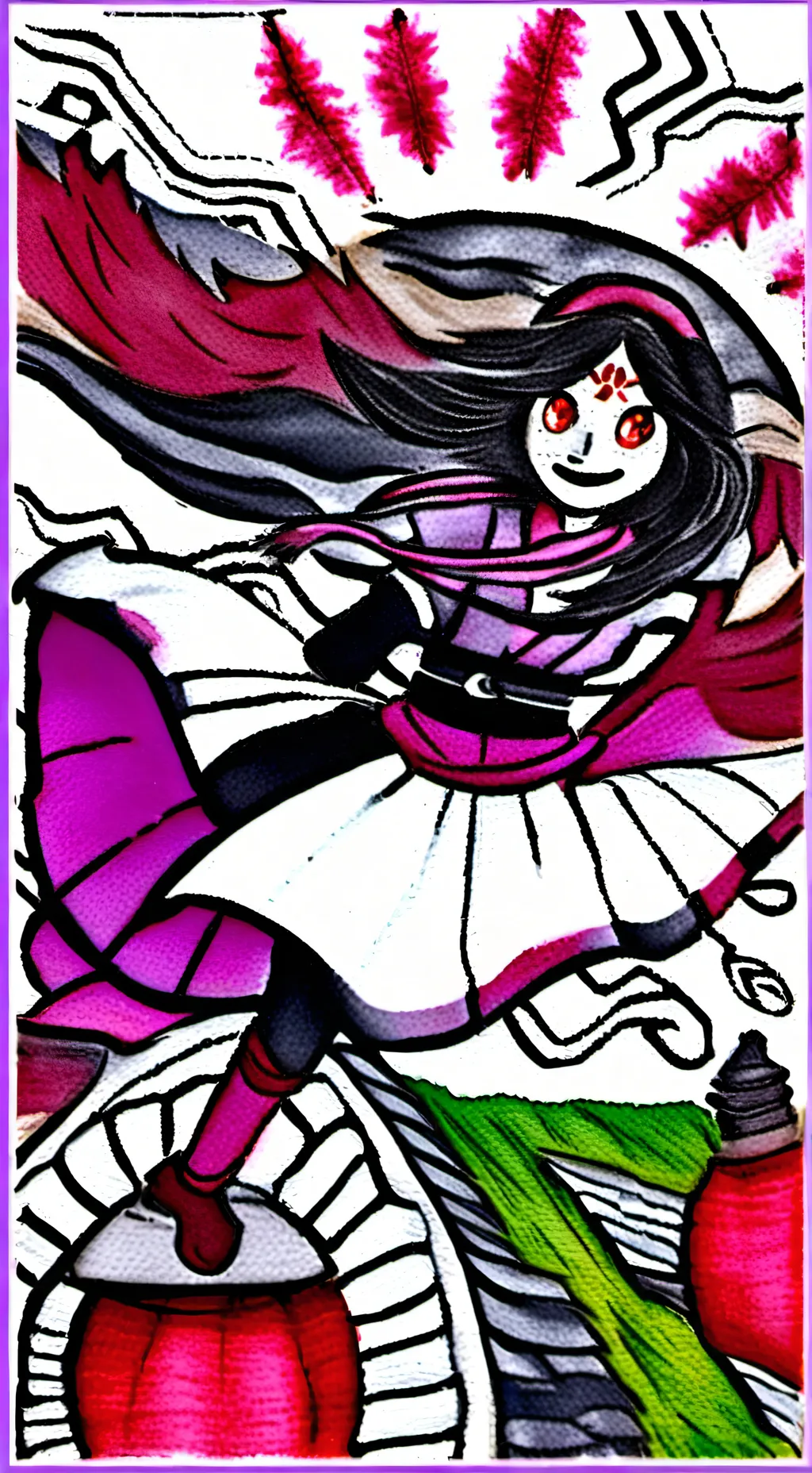 ai character: Kiryu Reia background