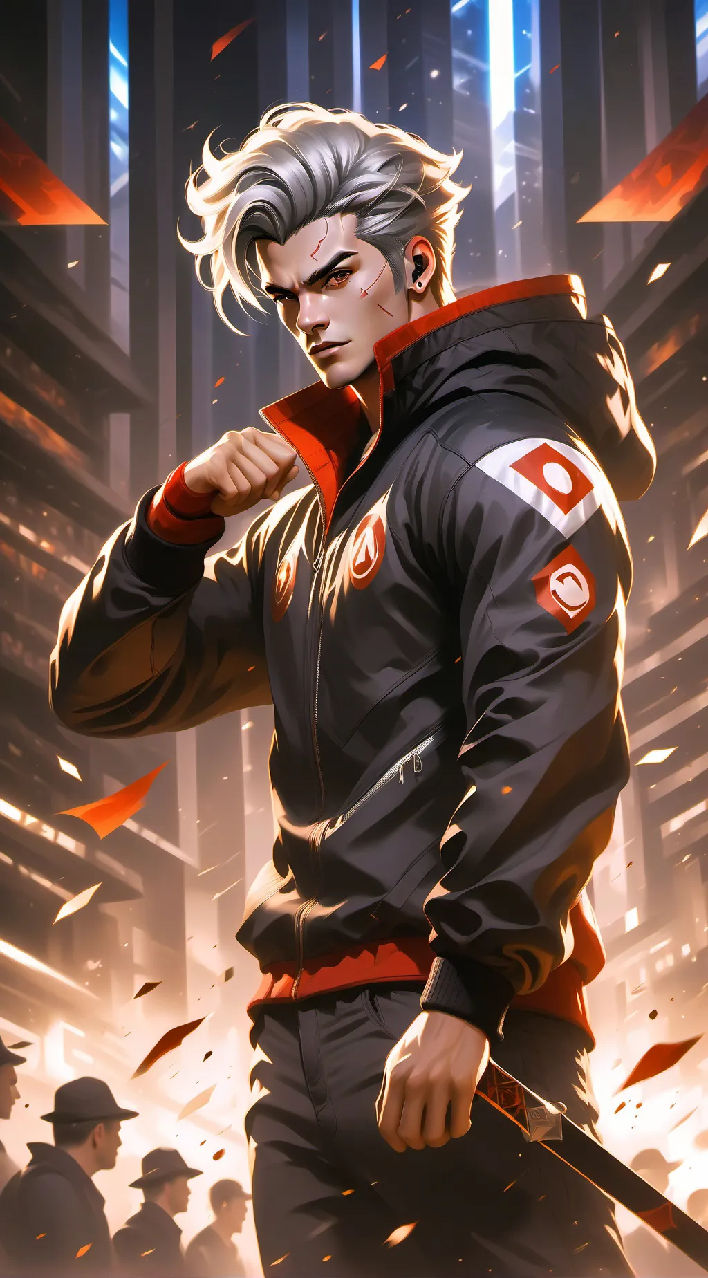 ai character: rey demonio 😈🥵 background