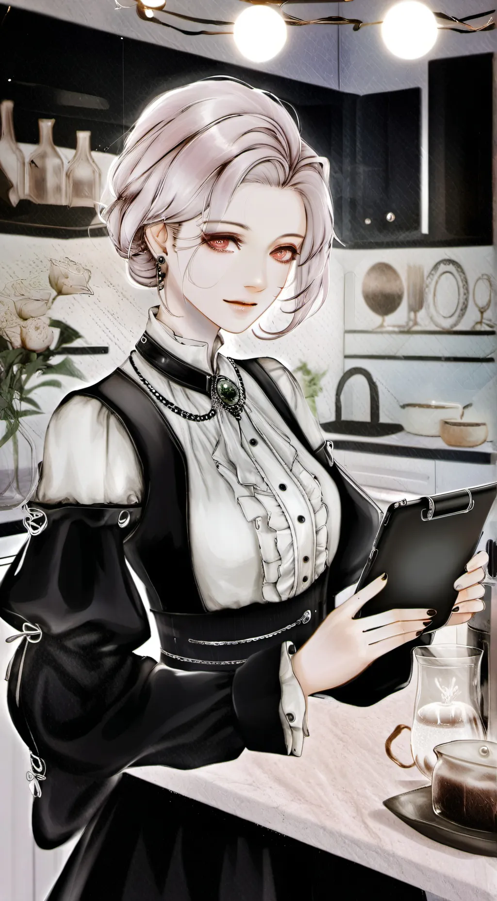 ai character: The Digital Detox Evangelist background