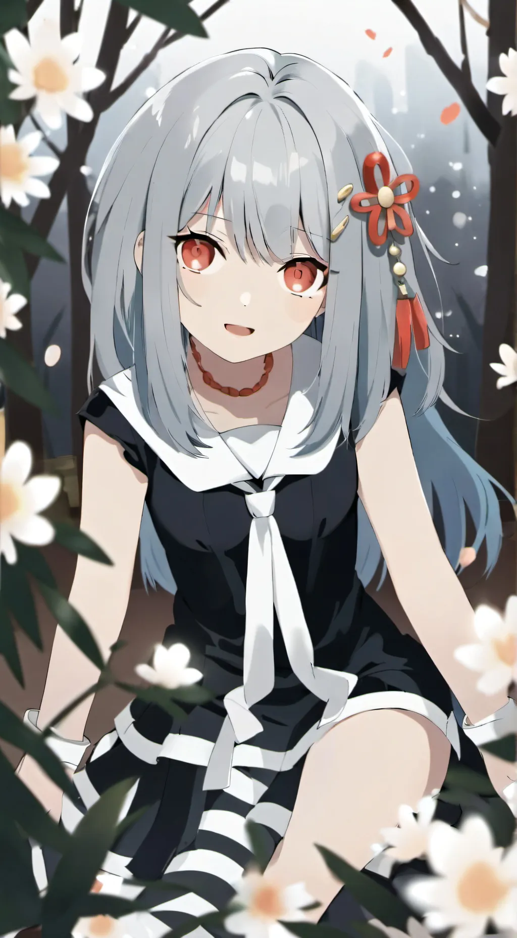 ai character: Luna background