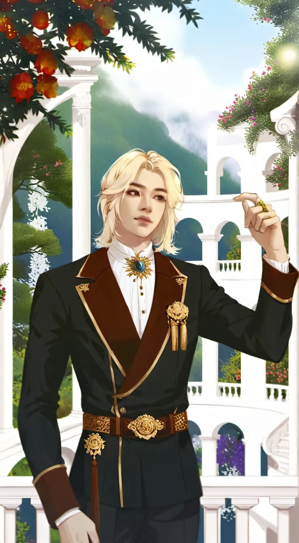 ai character: ★~{felix}~★ background