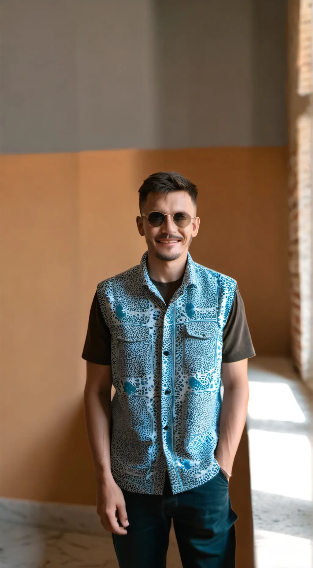 ai character: kevin background