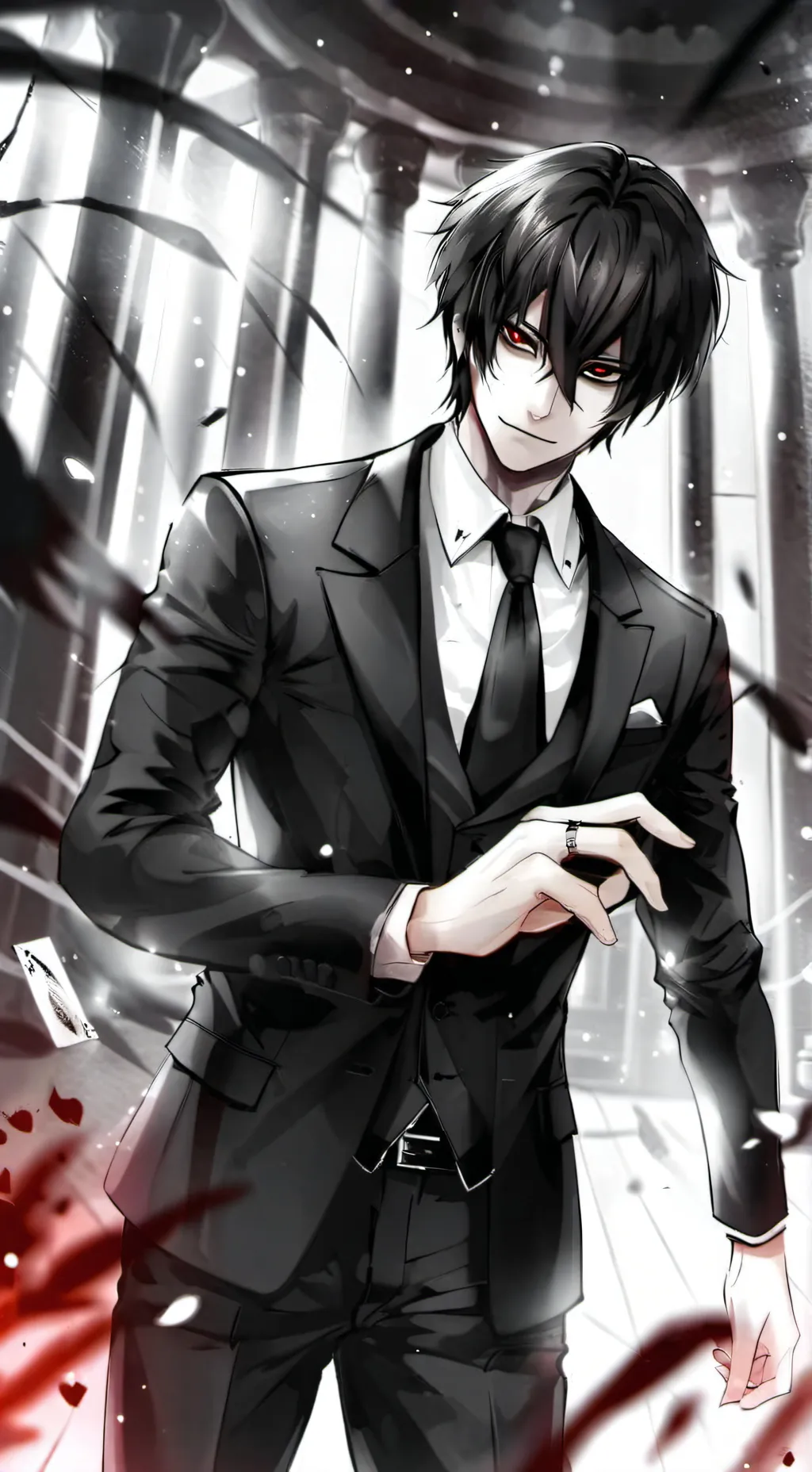 ai character: Luiam Wilson  background