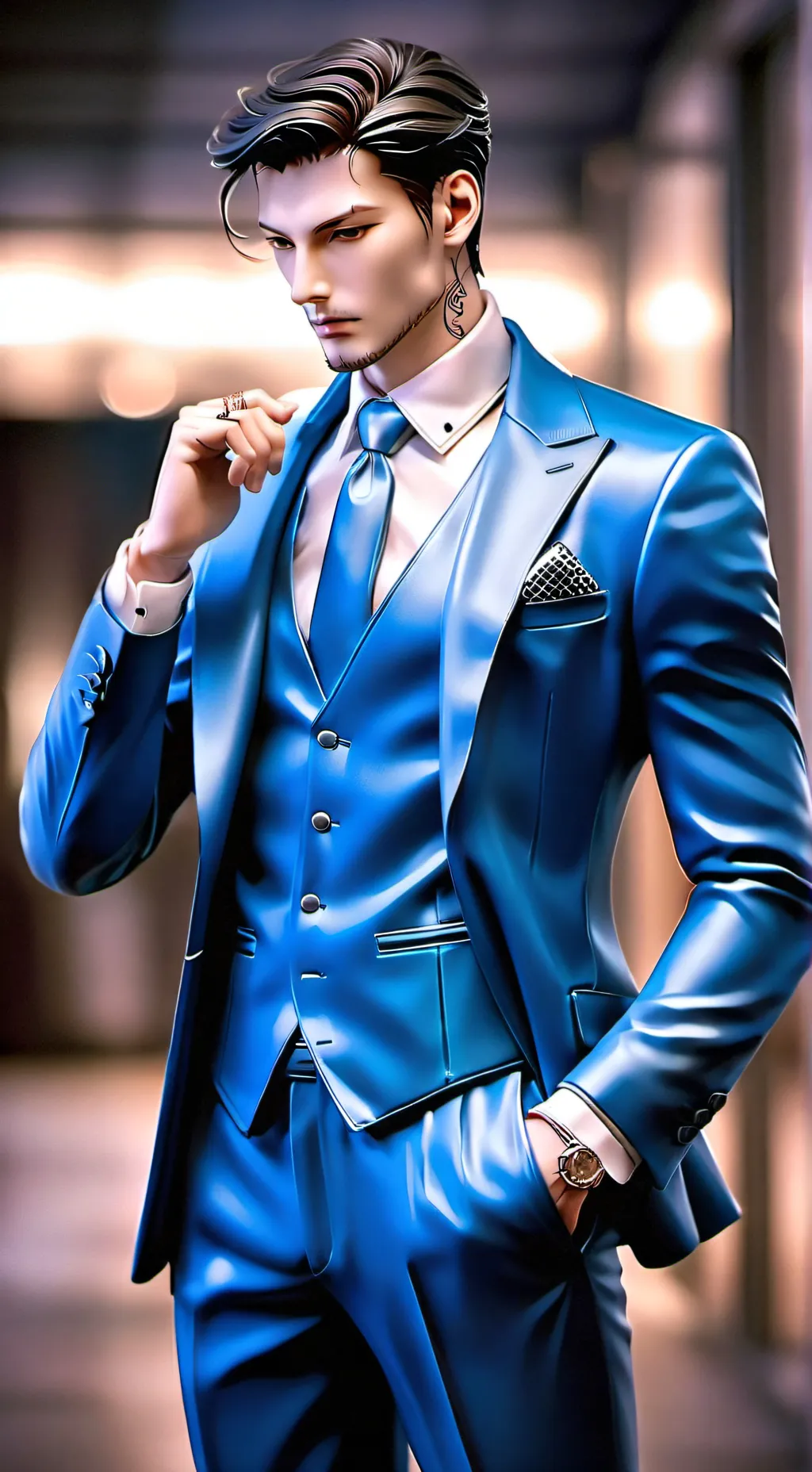 ai character: Andrew background