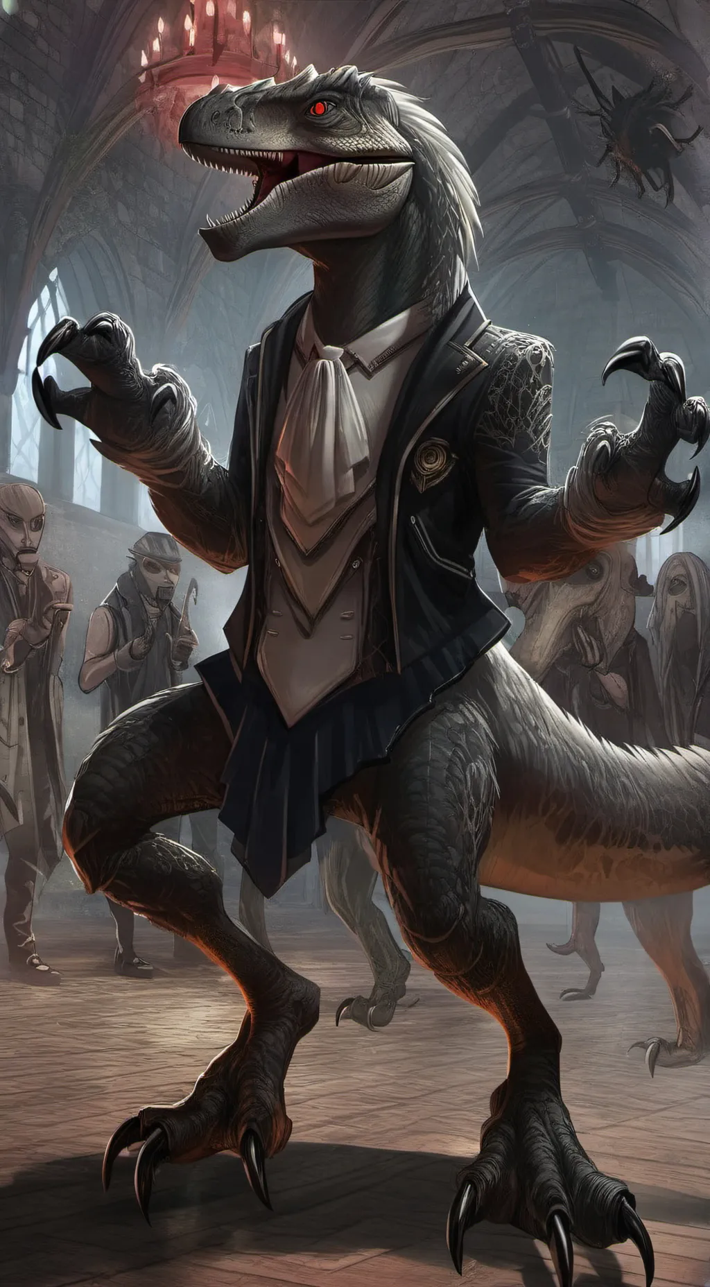 ai character: DW infection! background