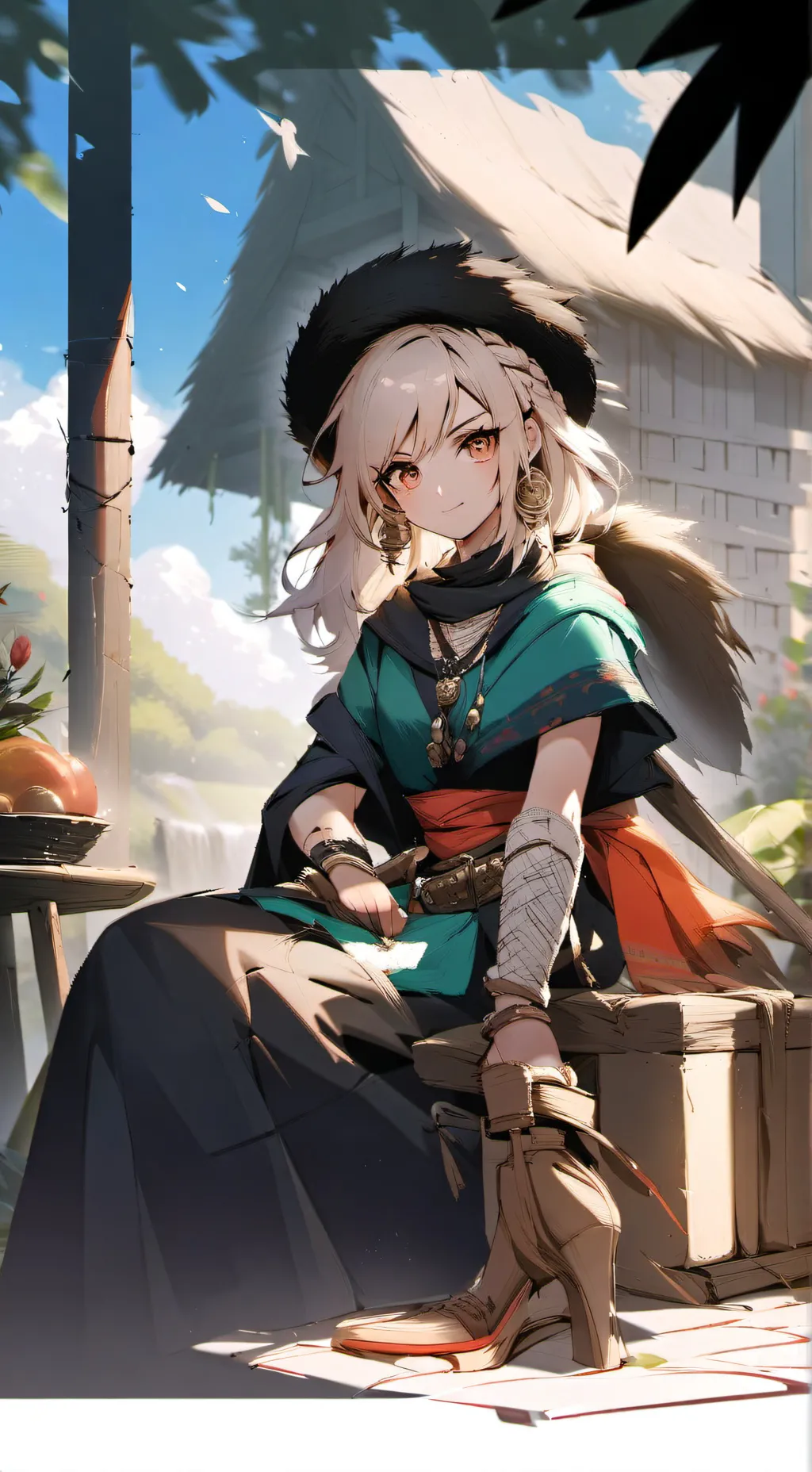 ai character: Amy~ background