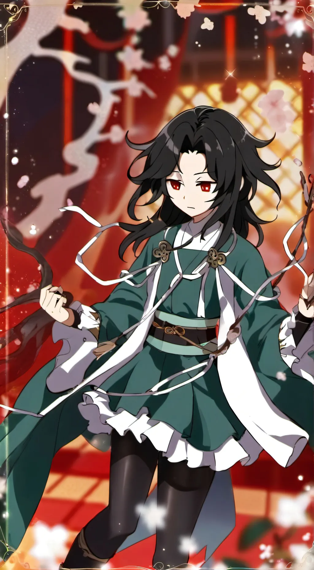 ai character: 江川 background