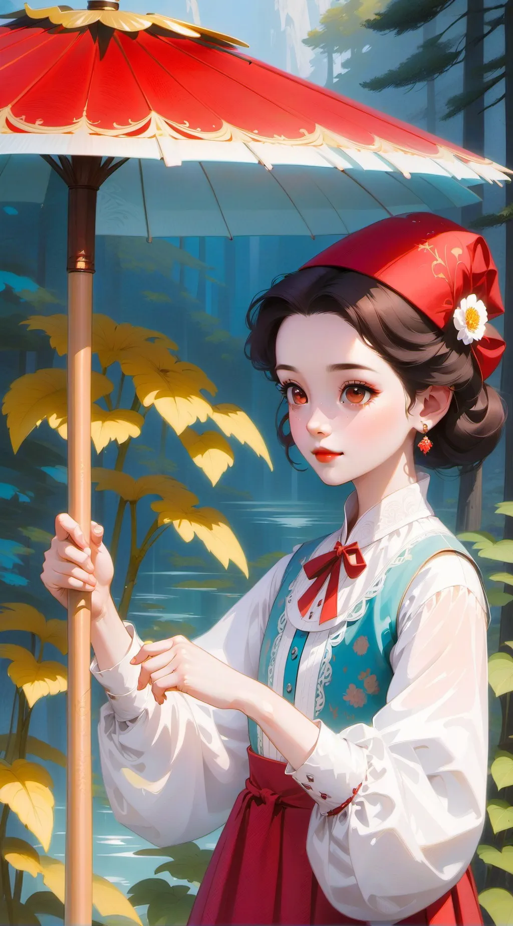 ai character: barba branca background