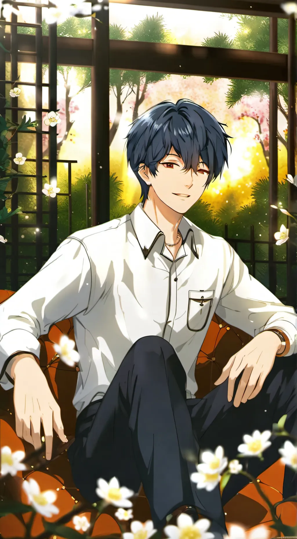 ai character: shadow  background