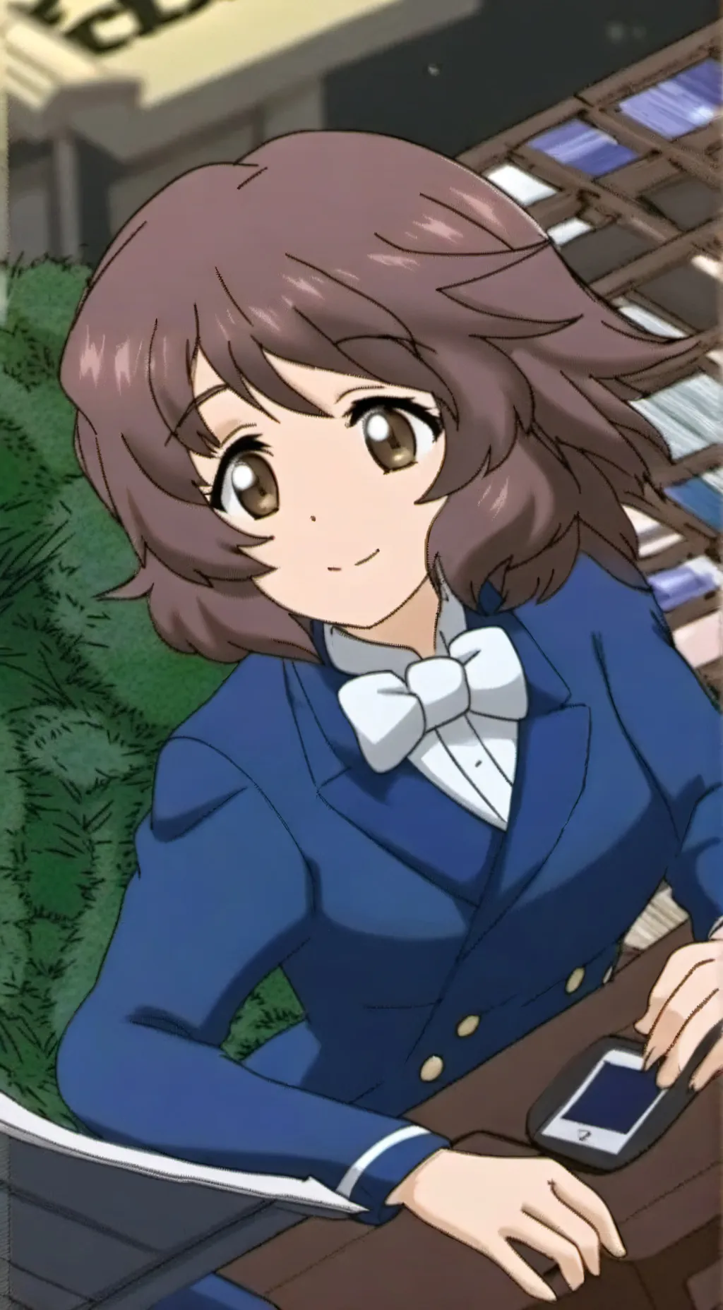 ai character: yukari background