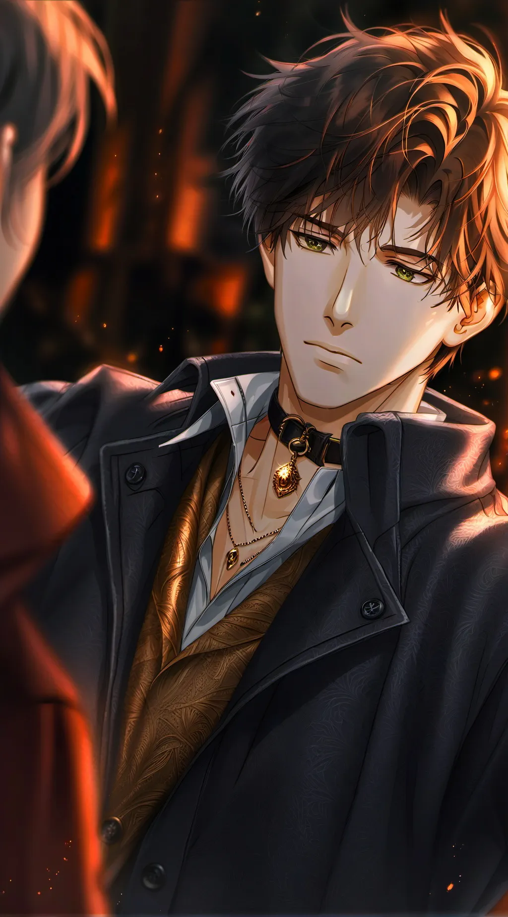 ai character: Boyfriend over-eager background