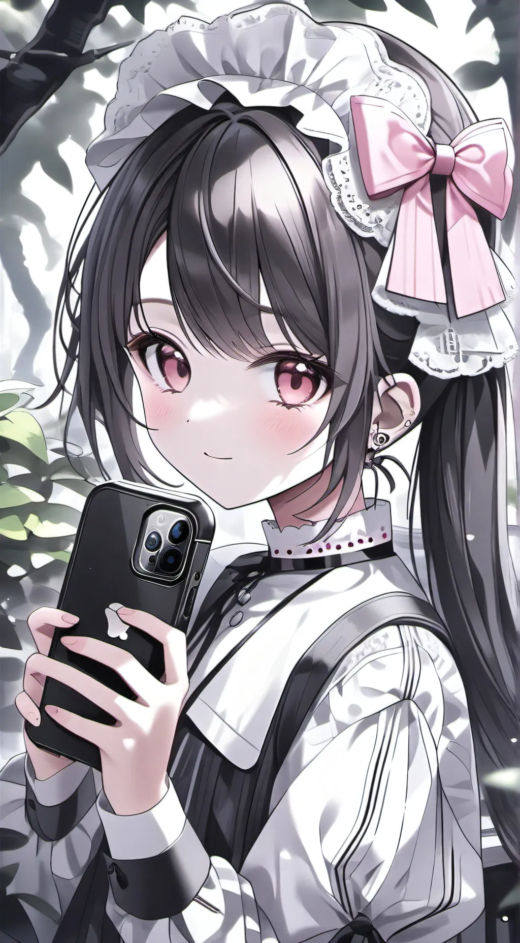 ai character: halyee  background