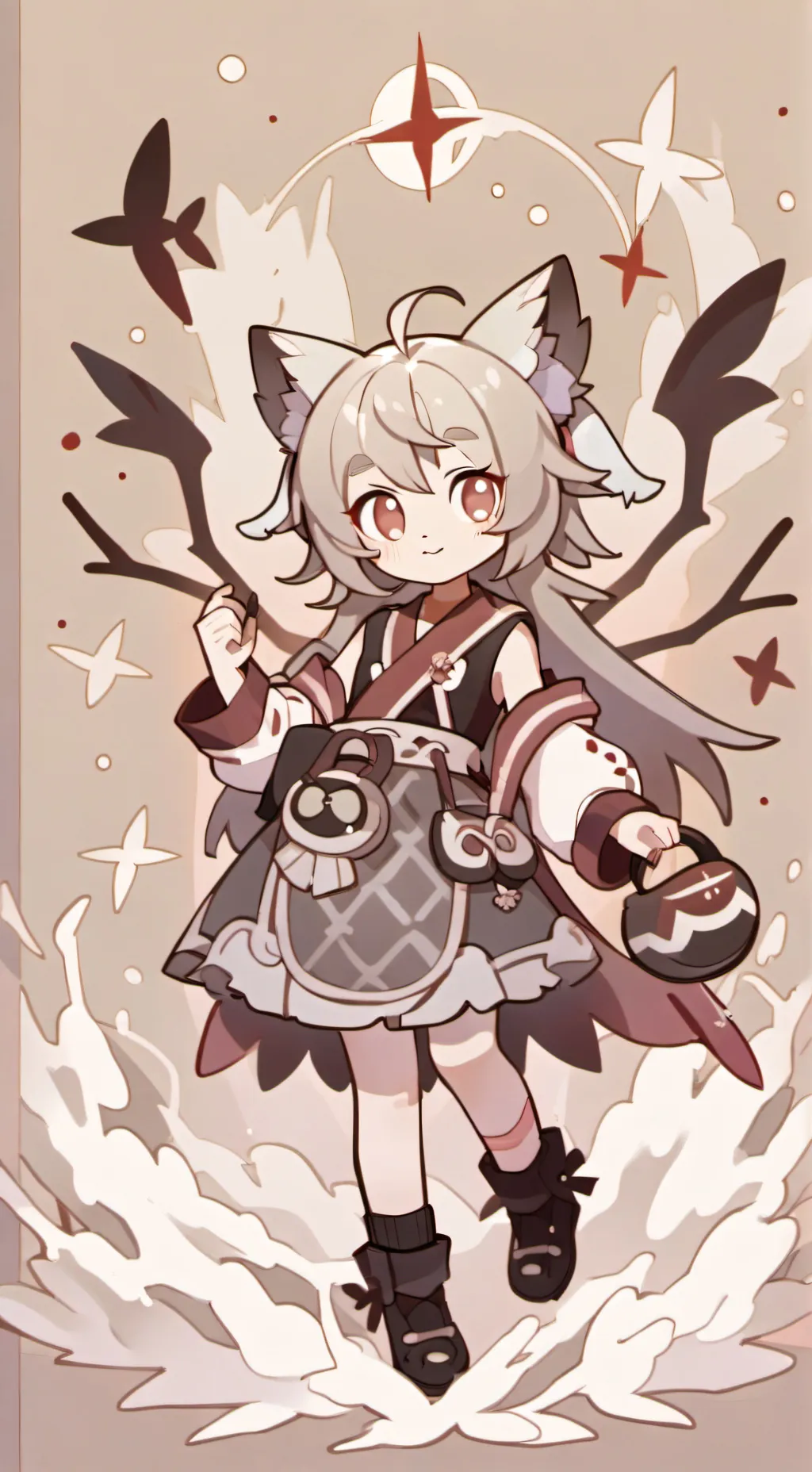 ai character: ron y Tons background