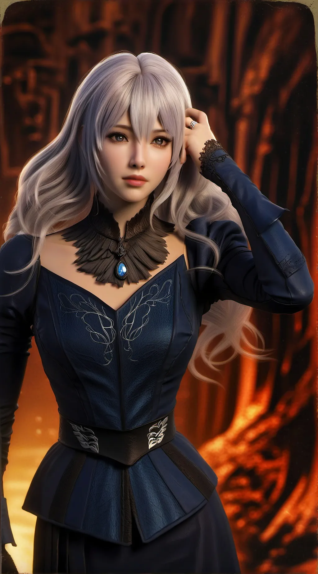 ai character: noko background