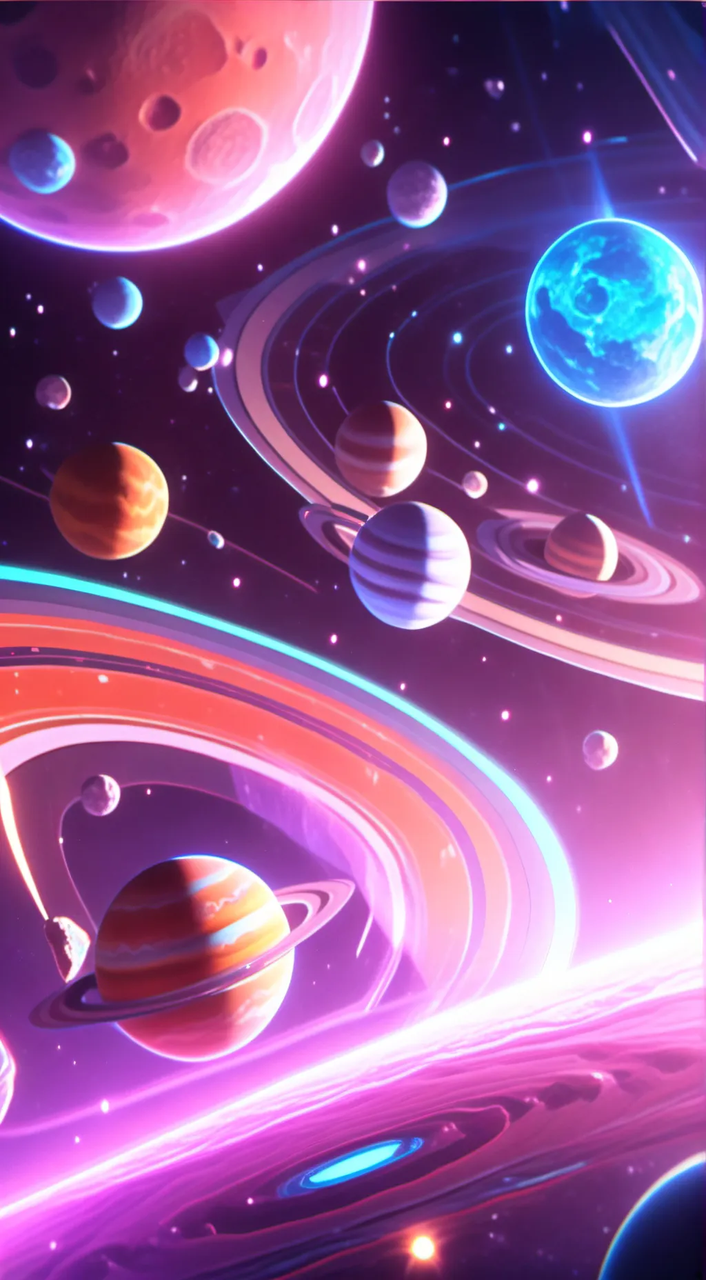 ai character: All Planet X Earth background