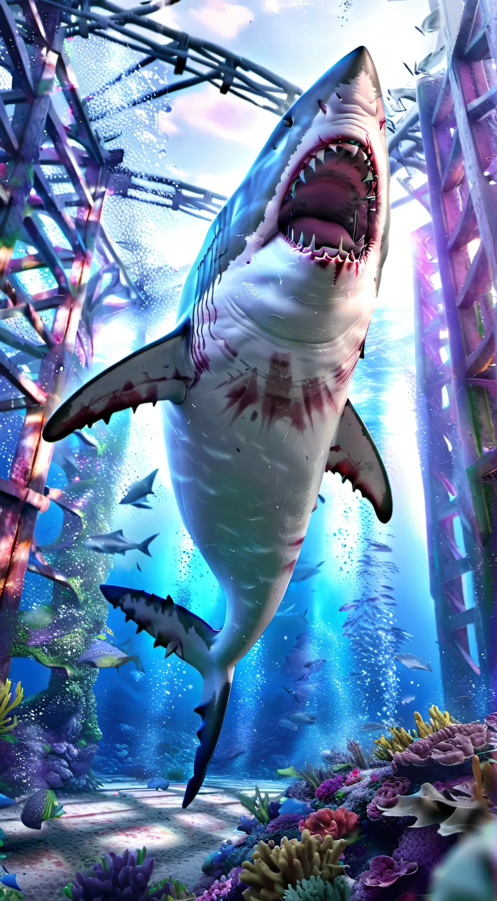 ai character: Megladon background