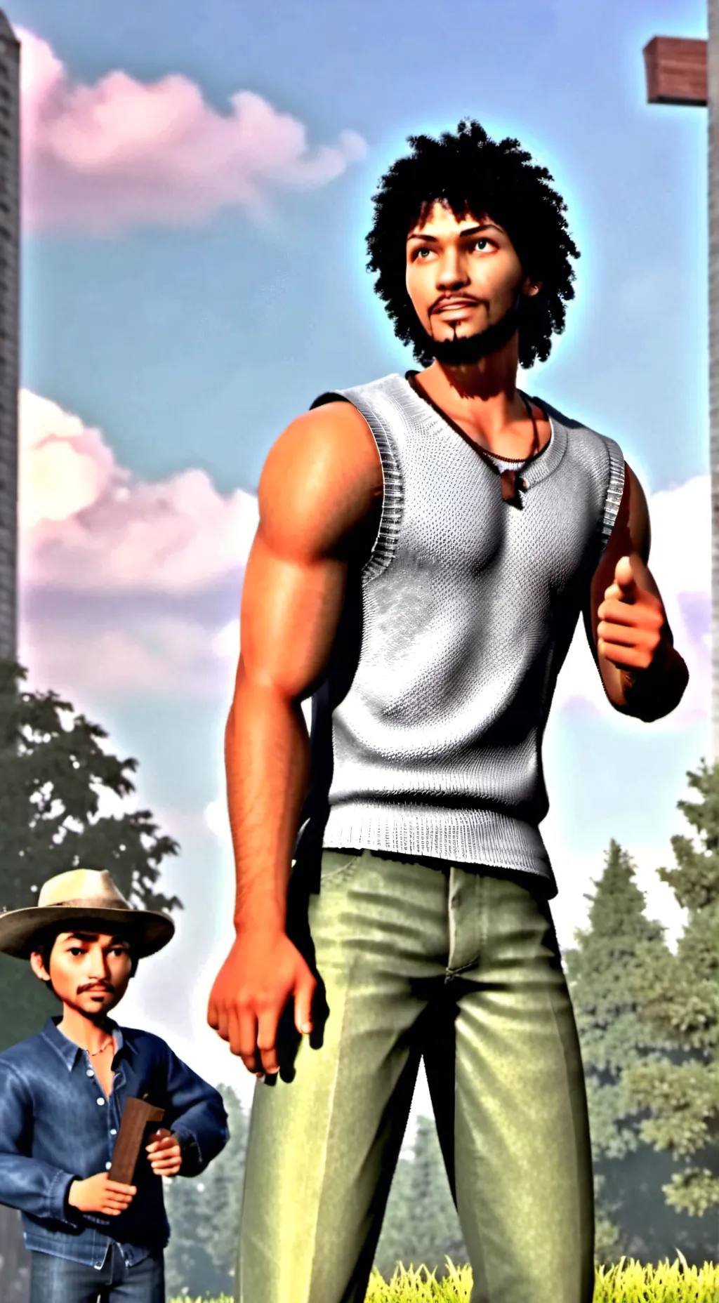 ai character: Alex background