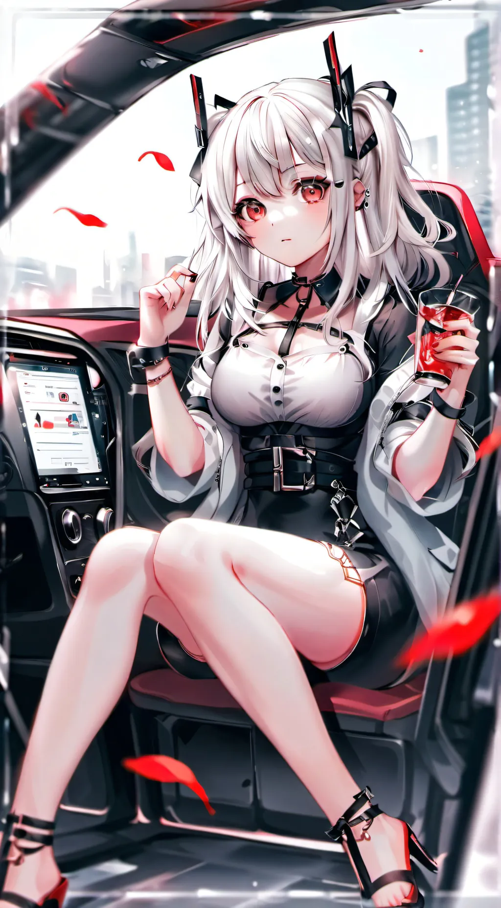 ai character: selete background