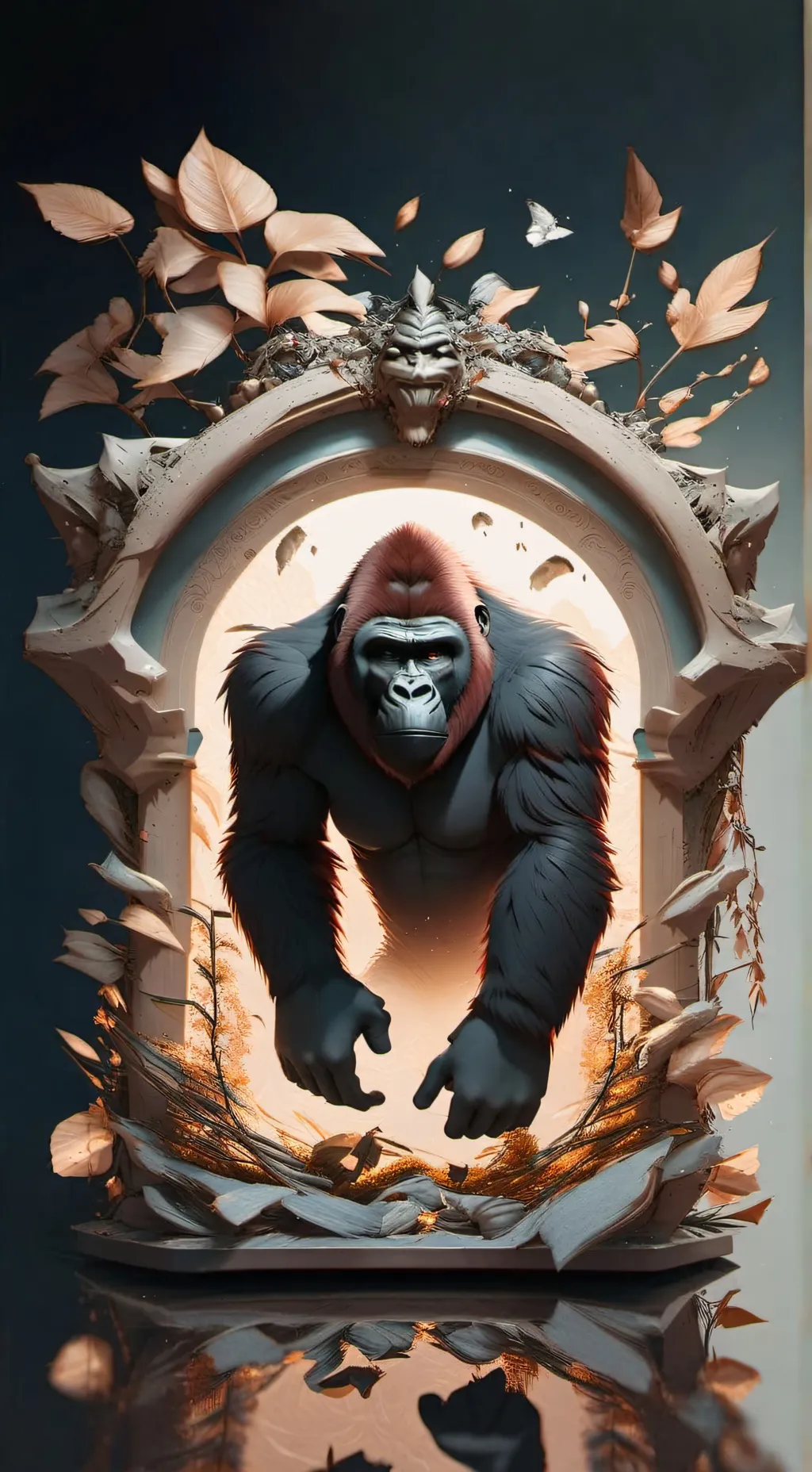 ai character: PBBV Ghost background