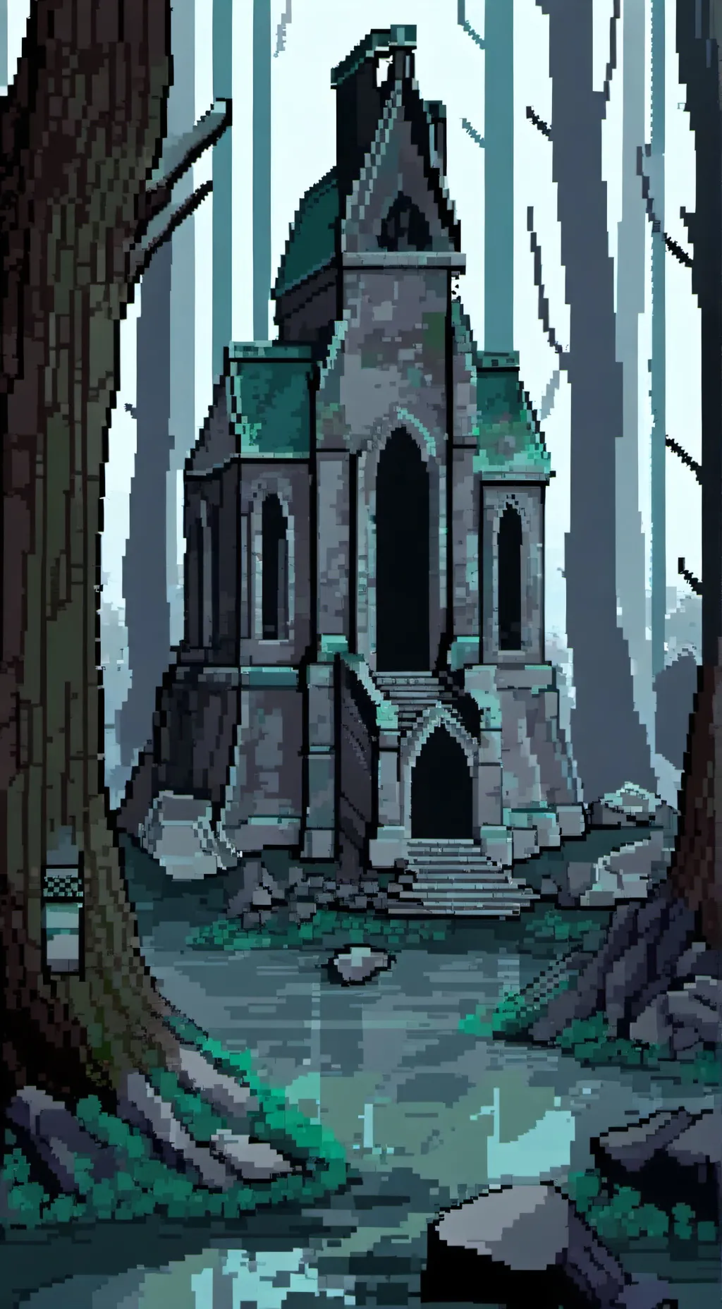 ai character: The Blue Inchor AU background