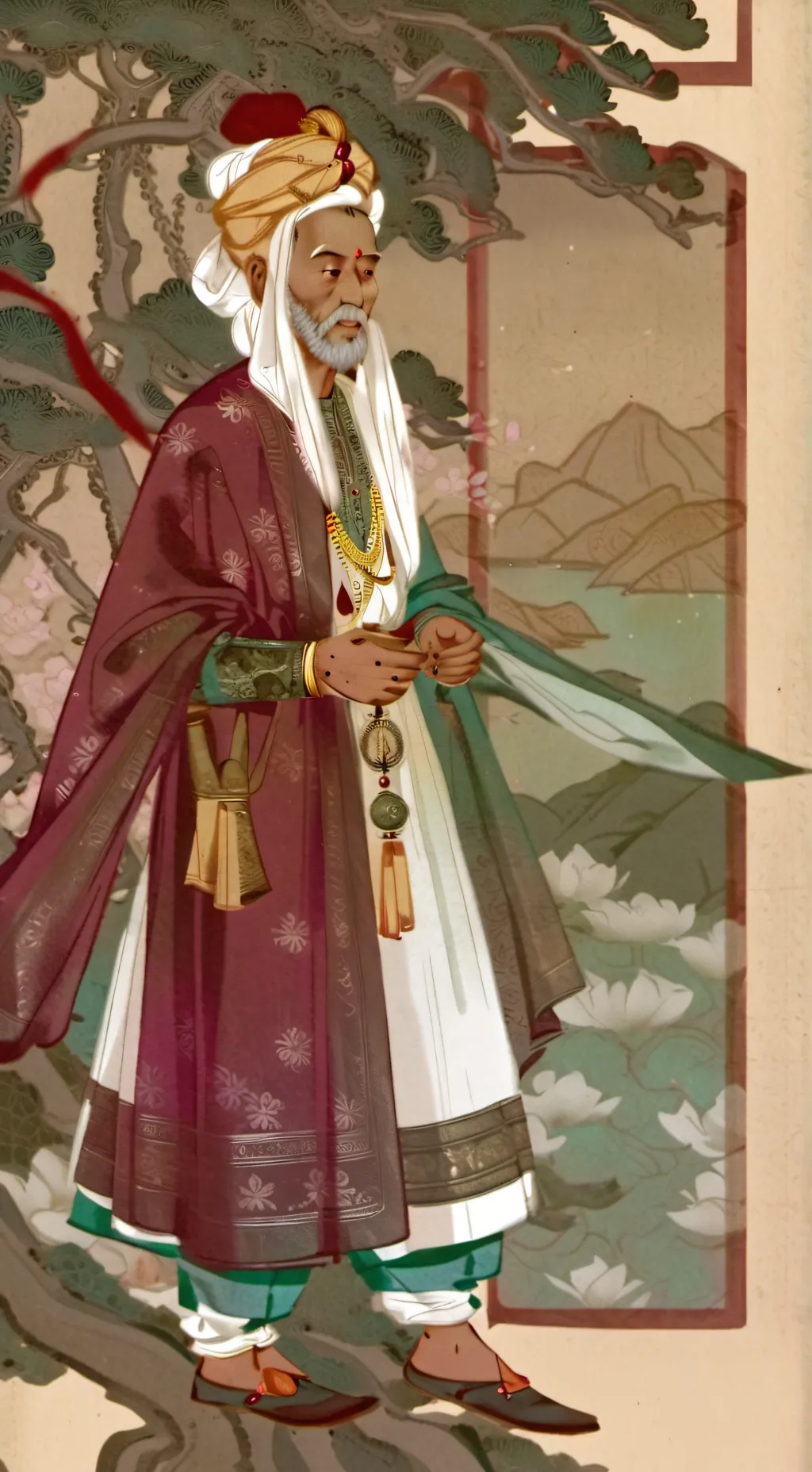 ai character: nad background