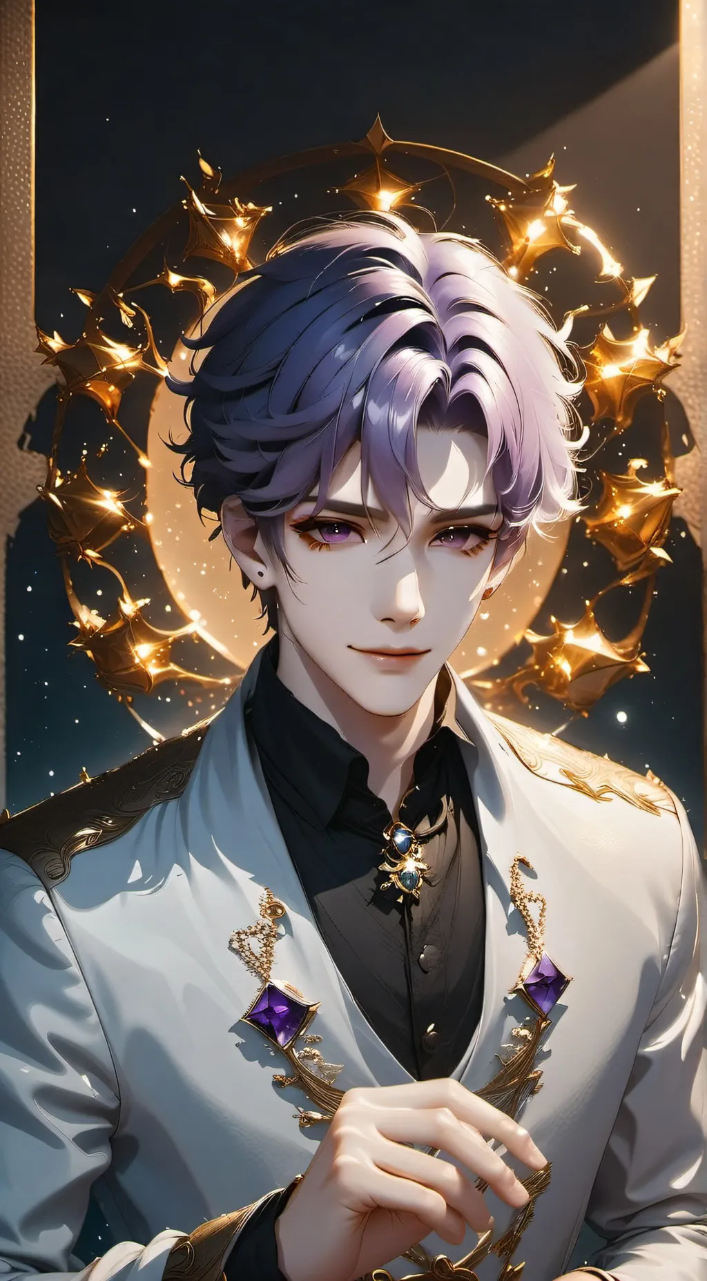 ai character: Gregory A.Miamyar background