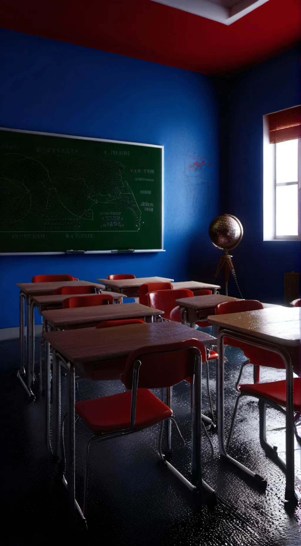 ai character:  high school  background