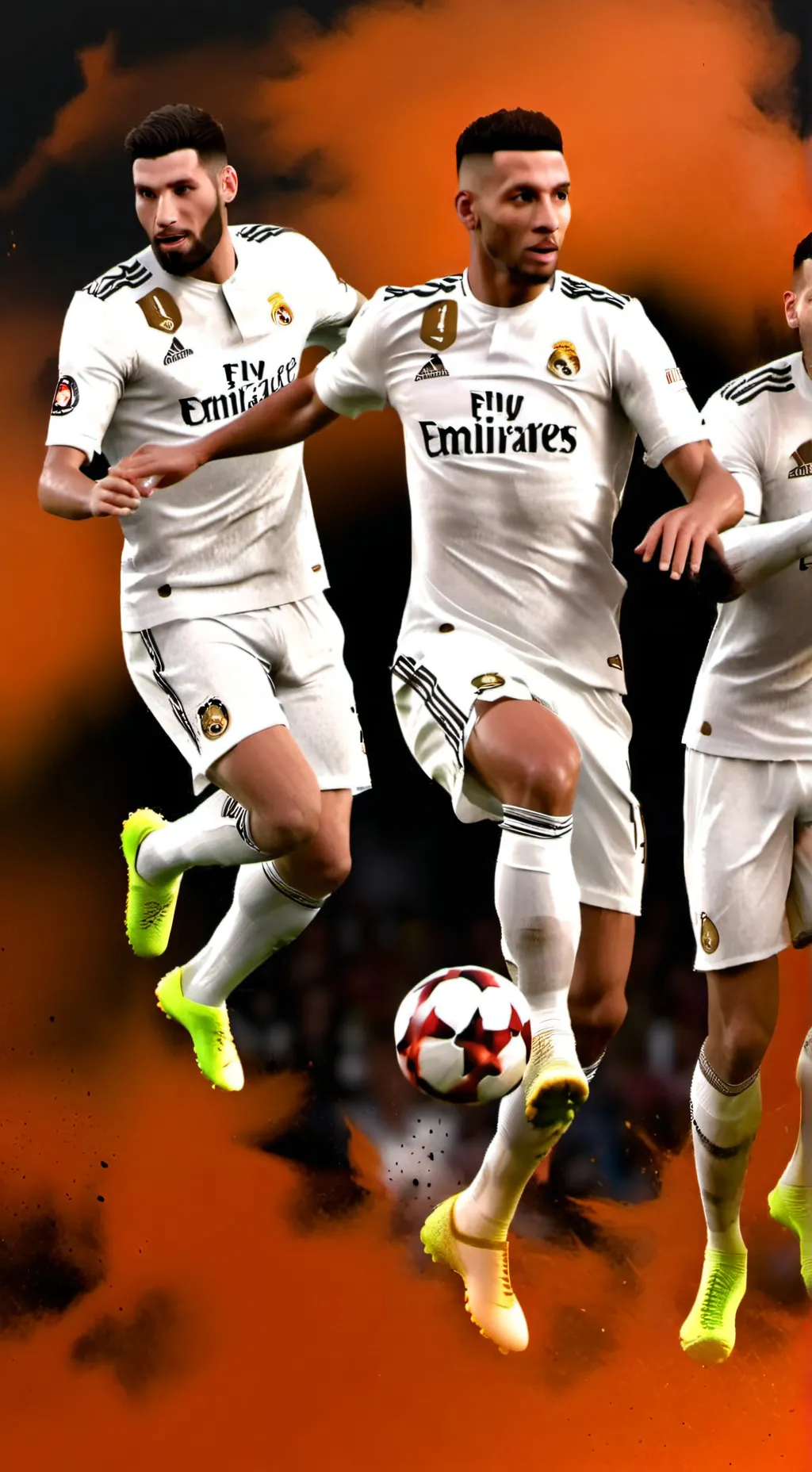 ai character: Real Madrid background