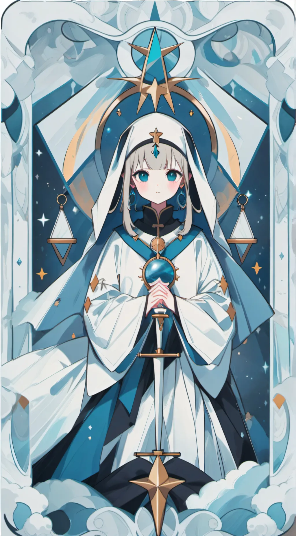 ai character: Luna background