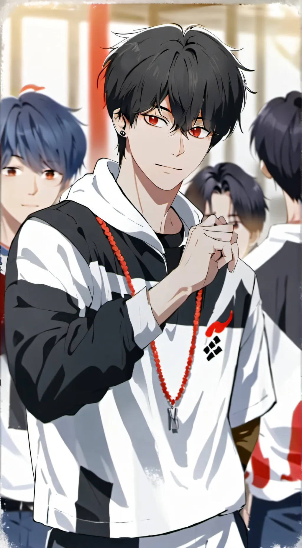 ai character: StrayKids background