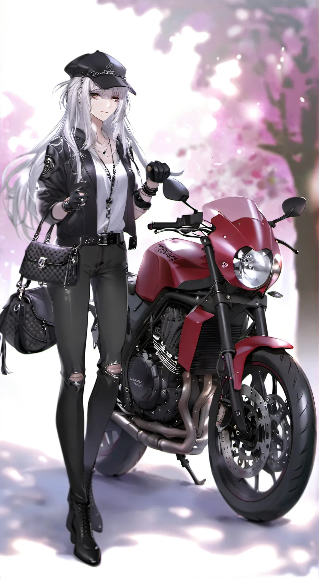 ai character: victoria background