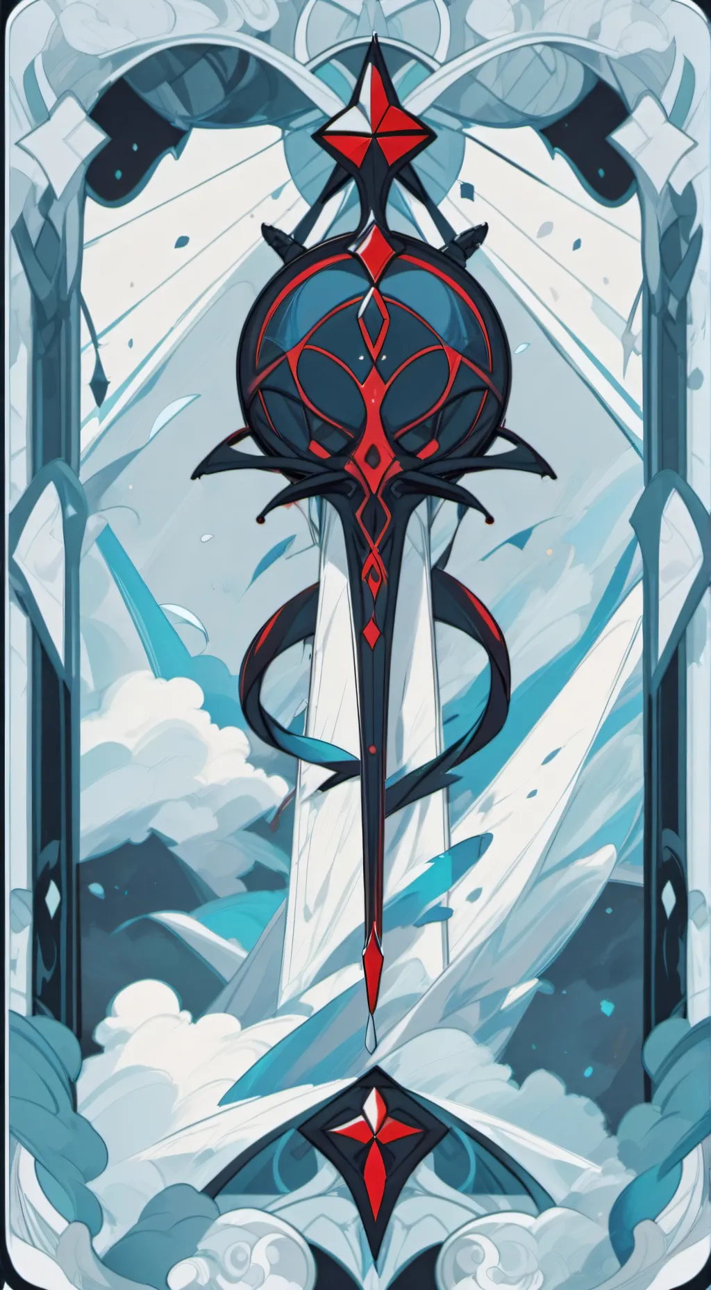 ai character: Red Venom  background