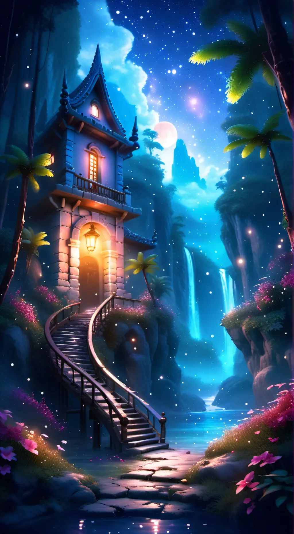 ai character: Thanos background