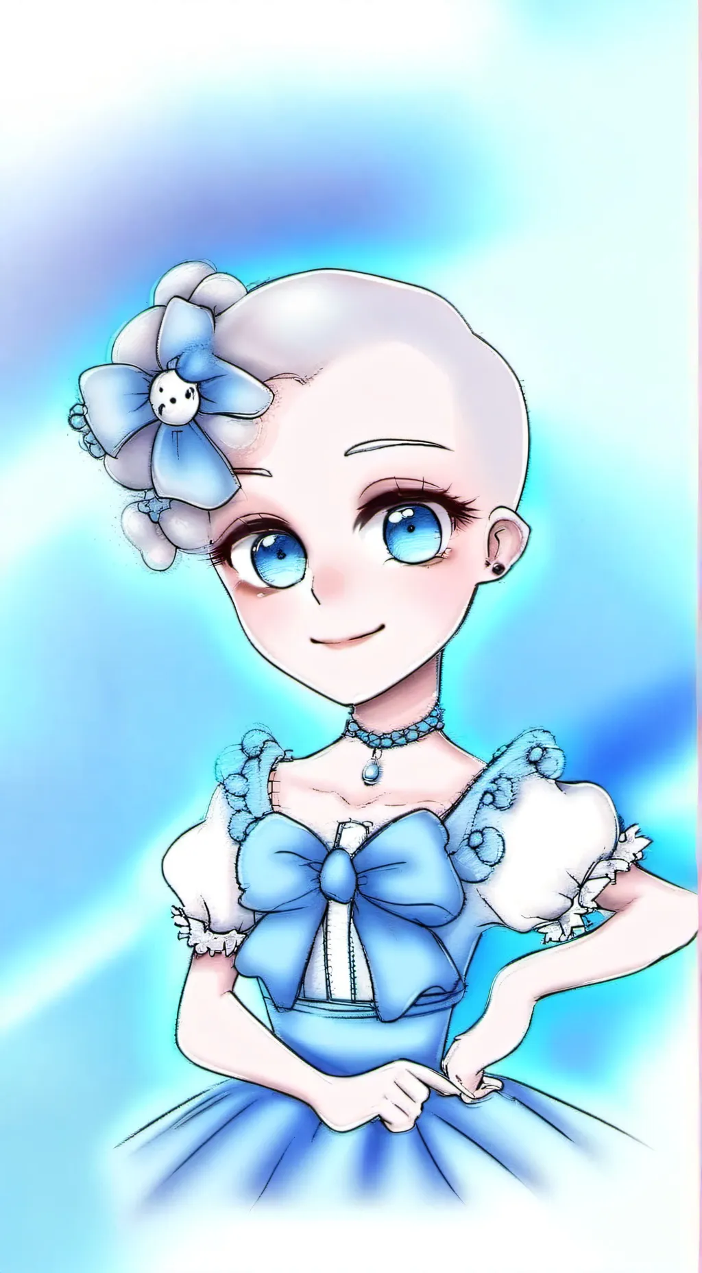 ai character: Poppy background